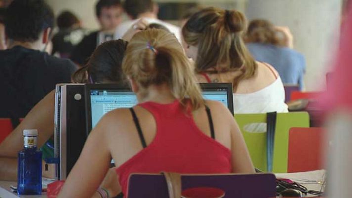 Telediario 1 - Becas Erasmus