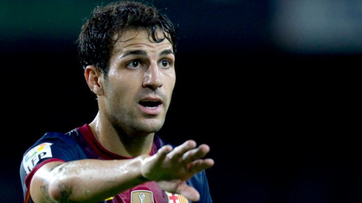 Telediario 1 - Cesc cree que el Madrid no se juega tanto en el 'clásico'