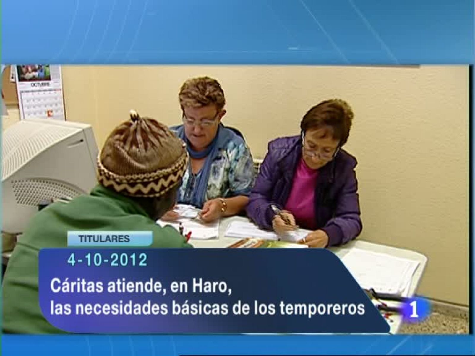 Informativo Telerioja 2 - 04/10/12 | Ver
