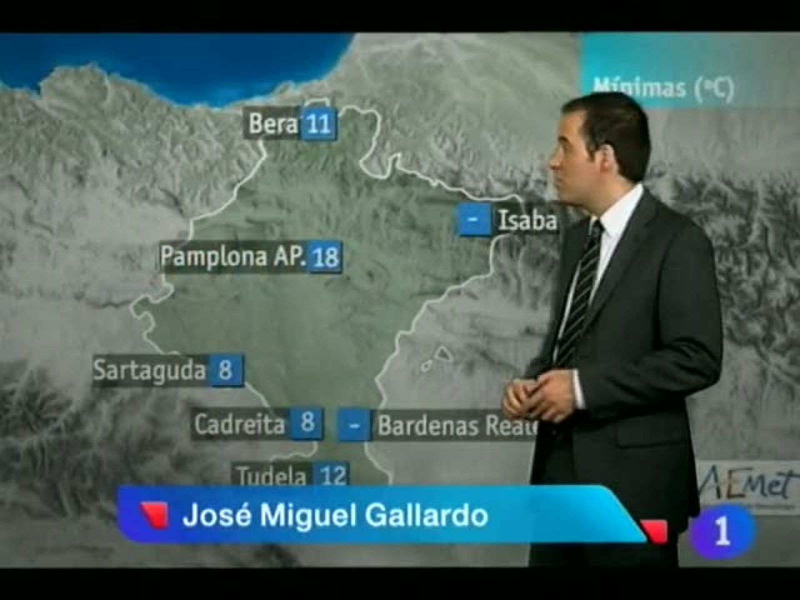El Tiempo en la Comunidad de Navarra - 05/10/12 | Ver