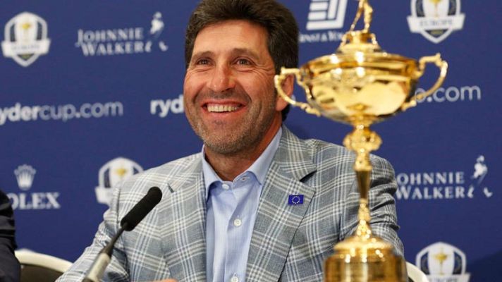 Telediario 1 - Olazábal, la apretada agenda del capitán de la Ryder