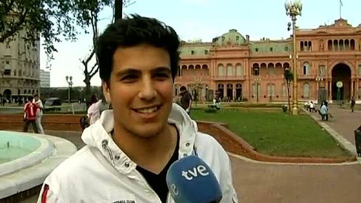 Telediario 1 - En Argentina se vivirá intensamente el clásico Barça-Madrid