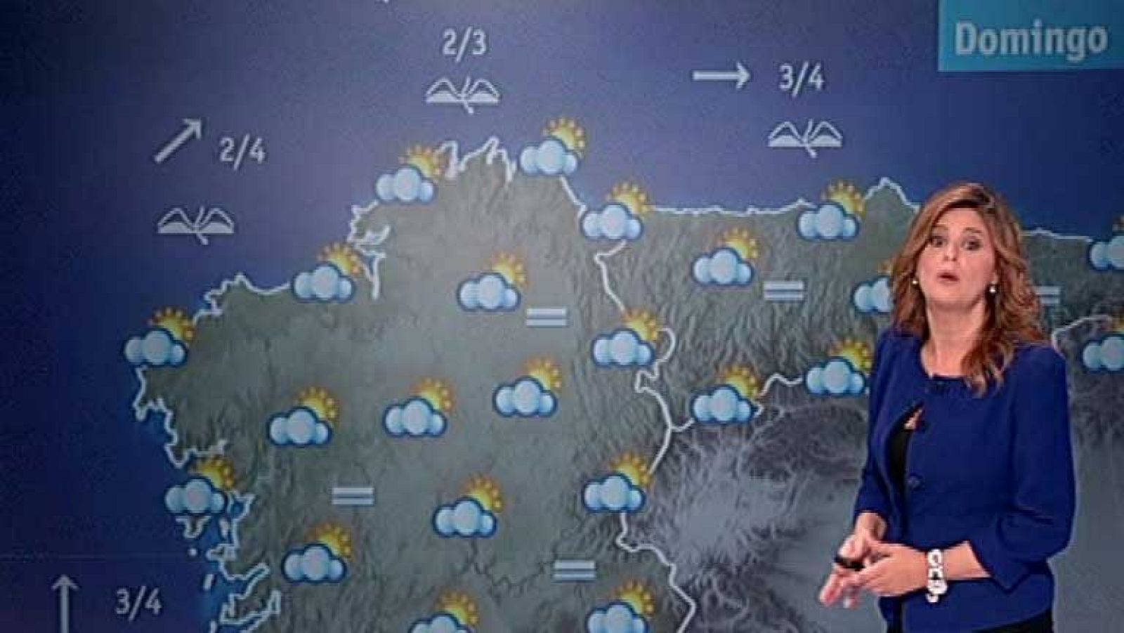 Nuboso con posibles lluvias en el nordeste peninsular