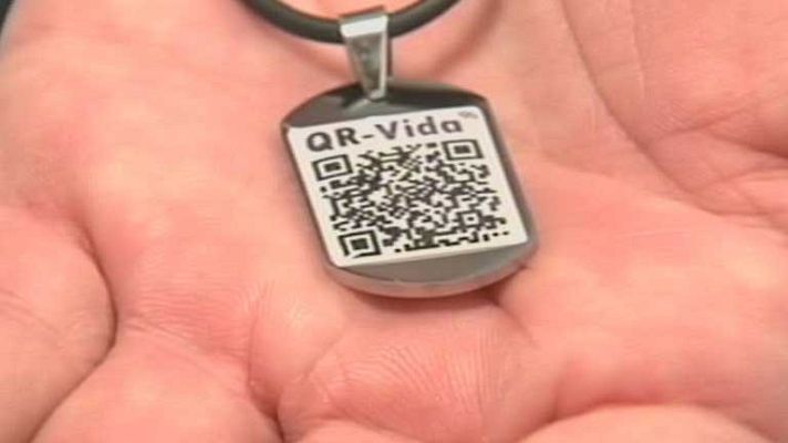 Telediario 1 - Código QR sanitario