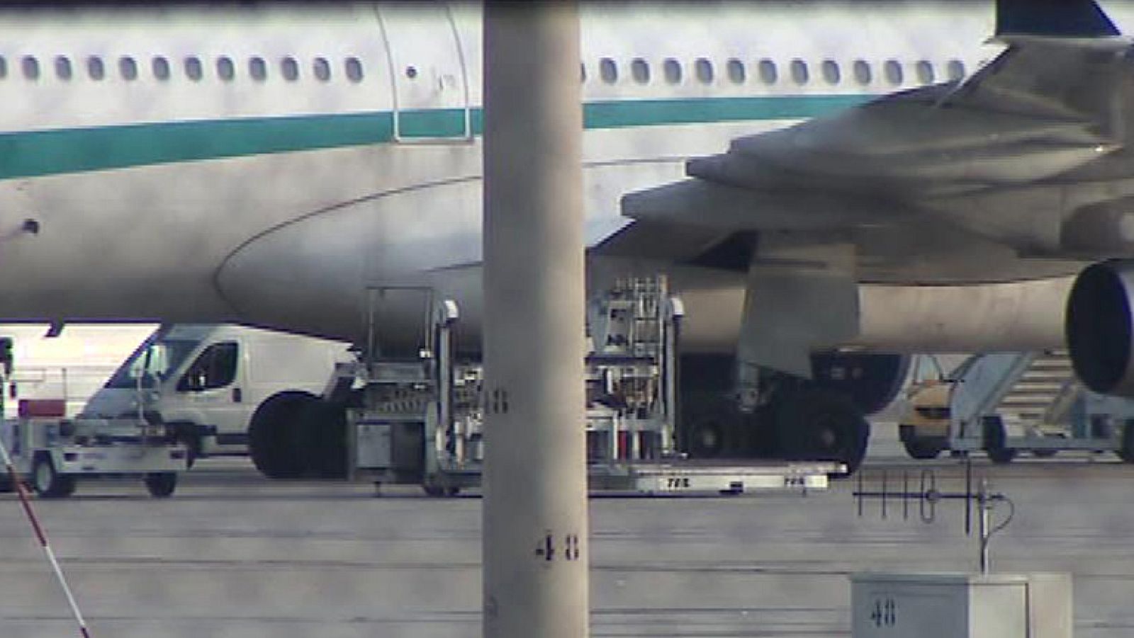 Dos aviones colisionan en el aeropuerto de Barajas sin provocar heridos