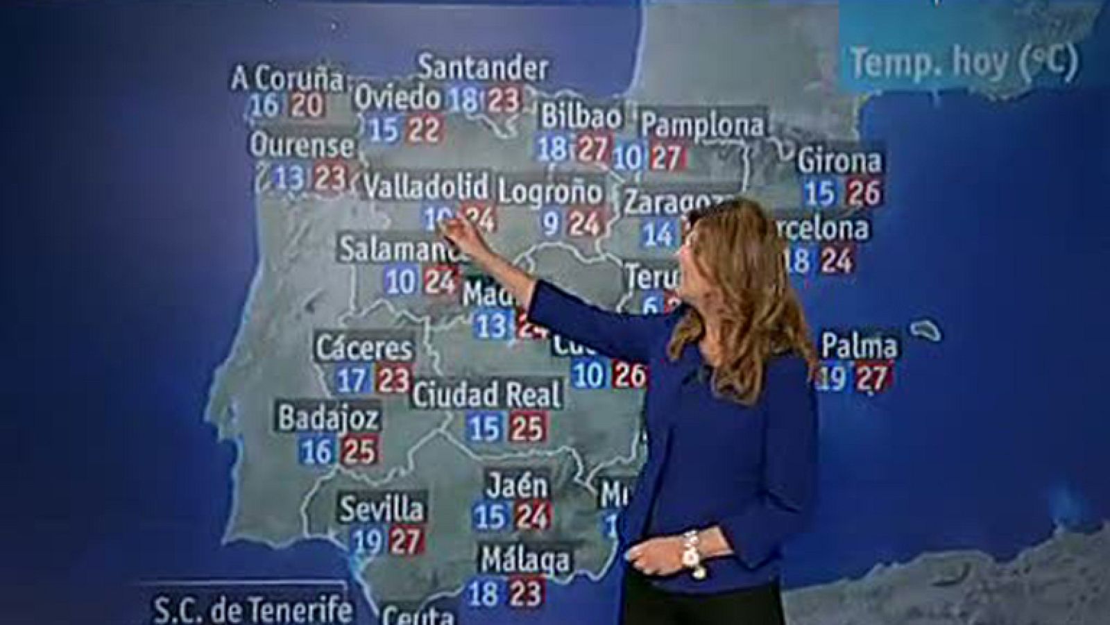 Continúa el tiempo veraniego en la Península pese a los frentes nubosos