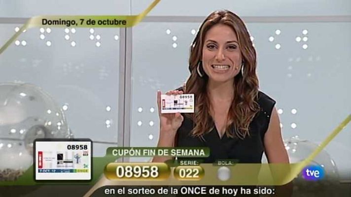 Sorteos ONCE - Sorteo ONCE - 07/10/12