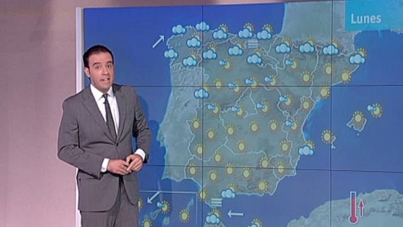Lluvias débiles en Galicia, Cantábrico, Castilla y León y Pirineos - El tiempo | Ver