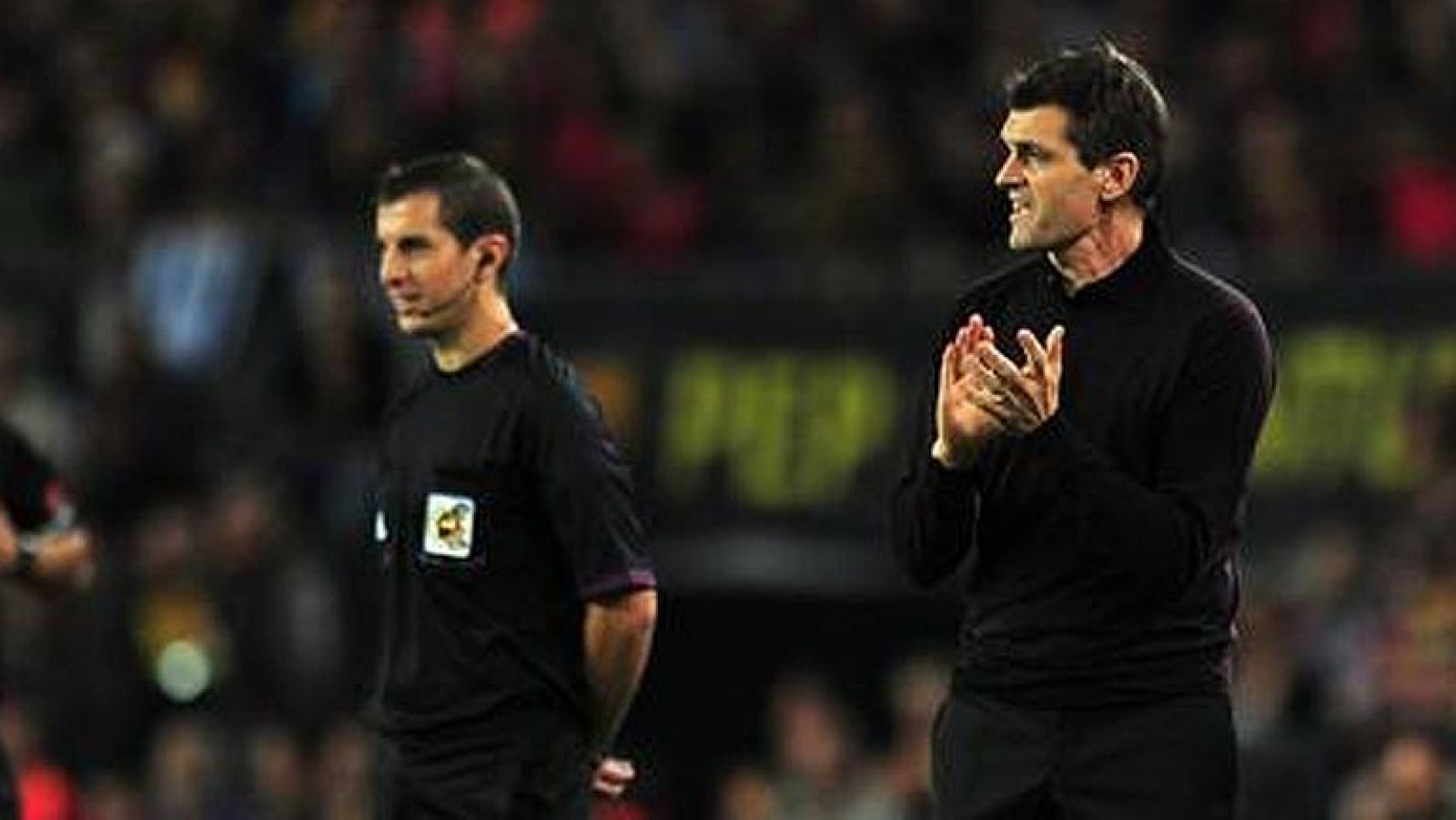 Tito Vilanova: "Mourinho no quiere hablar de los árbitros y al final ha hablado"