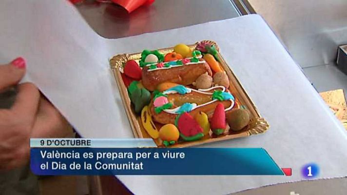 L'informatiu - Comunitat Valenciana - La Comunidad Valenciana en 2' - 08/10/12