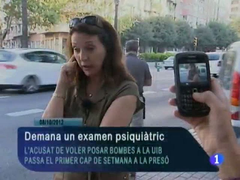 Informatiu Balear en 2' - 08/10/12 | Ver