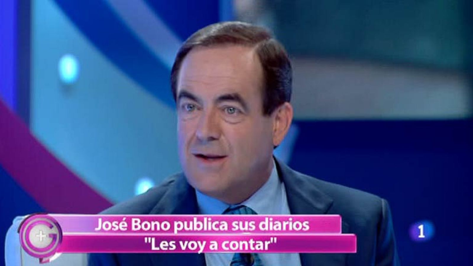 Más Gente - José Bono presenta 'Les voy a contar' en Más Gente