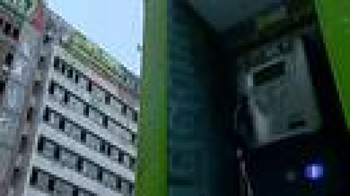 Telediario 1 - Edificio ocupado en Madrid