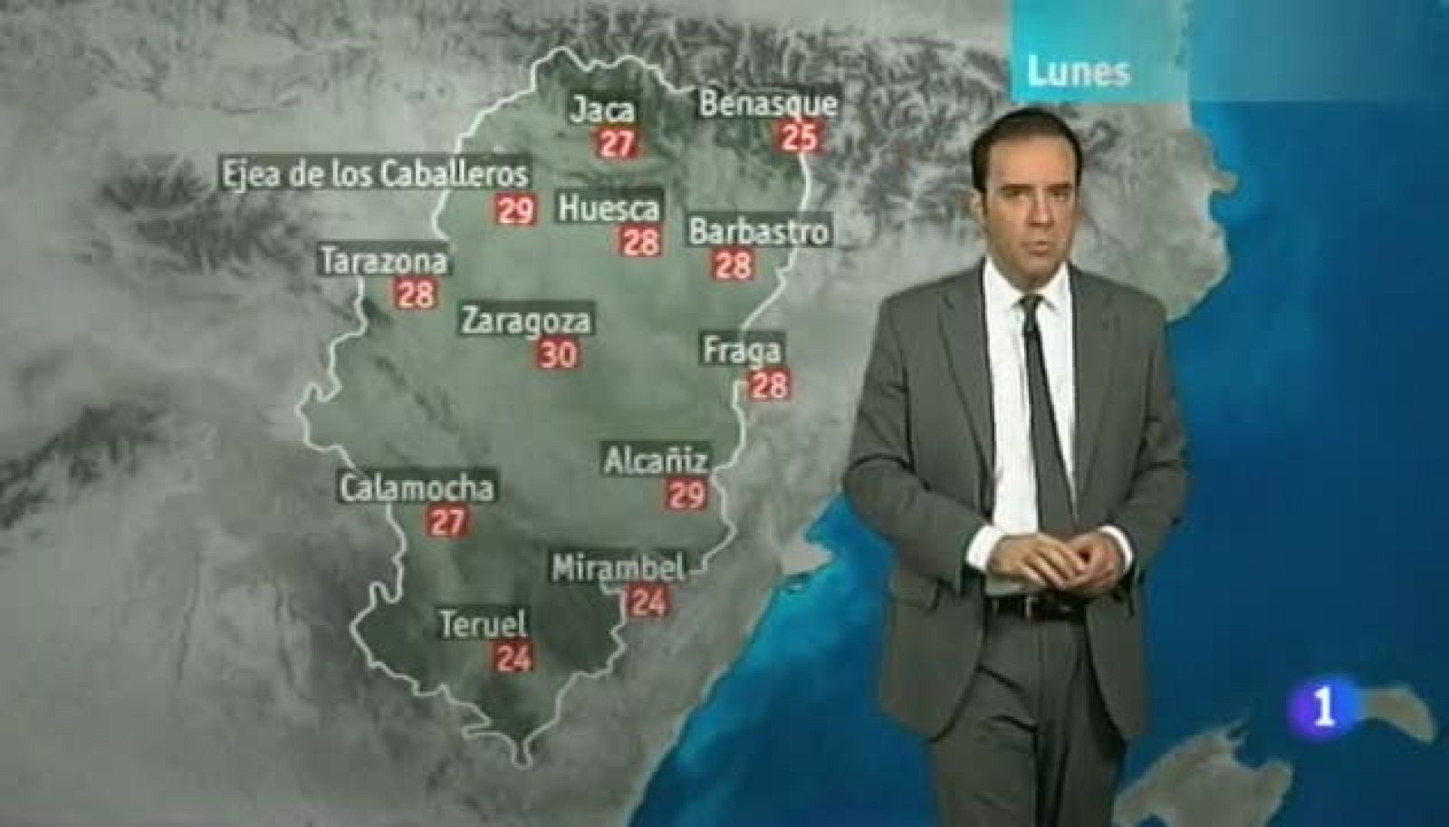 El tiempo en Aragón  - 08/10/12 | Ver