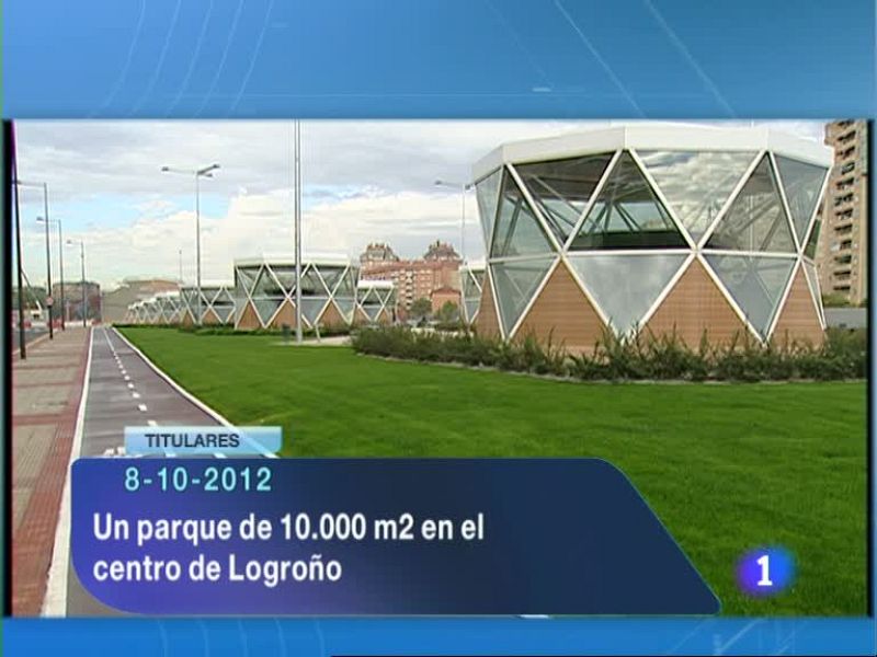 Informativo Telerioja 2 - 08/10/12 | Ver