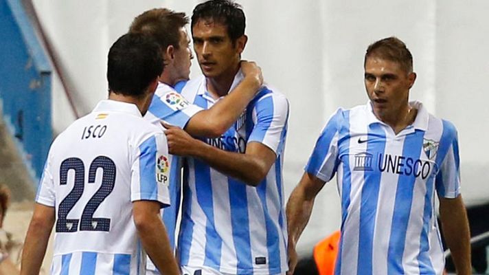 Telediario 1 - En Málaga sigue la euforia Champions y ya espera al Milan