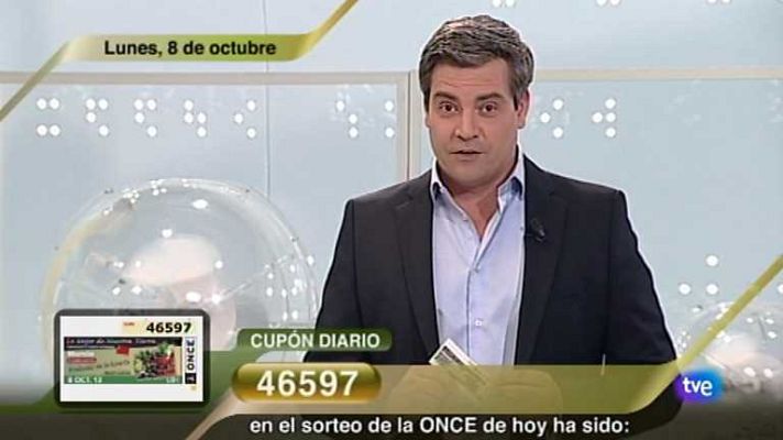 Sorteos ONCE - Sorteo ONCE - 08/10/12