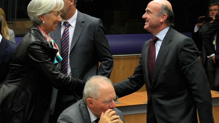 Telediario 1 - El Eurogrupo anima a España a seguir con las reformas y pide que cumpla "estrictamente" con el déficit