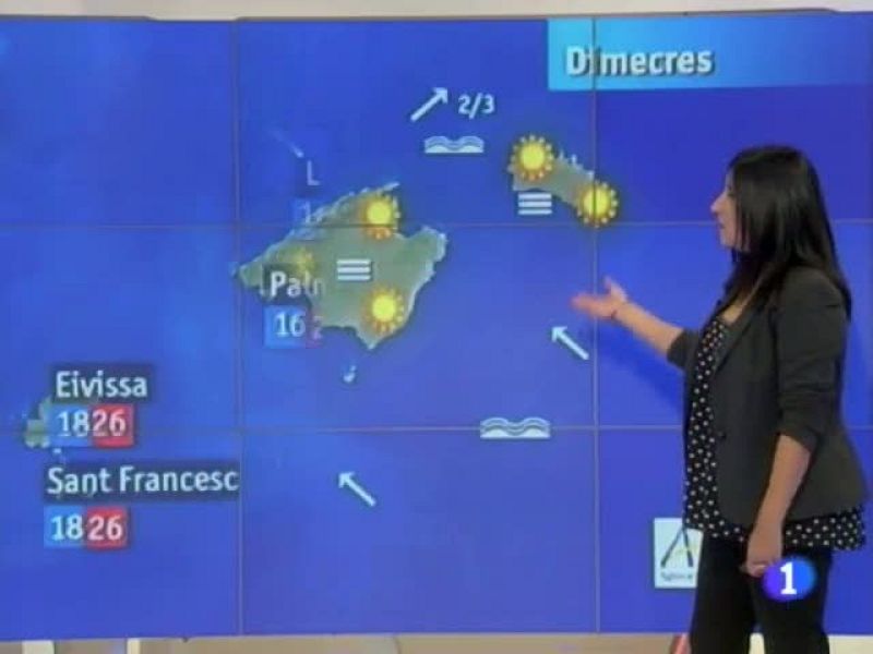 El temps a les Illes Balears - 09/10/12 | Ver
