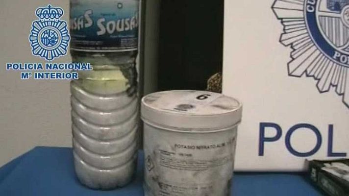 Telediario 1 - Detenido un presunto terrorista