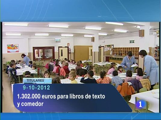 Informativo Telerioja - Telerioja en 2' - 09/10/12