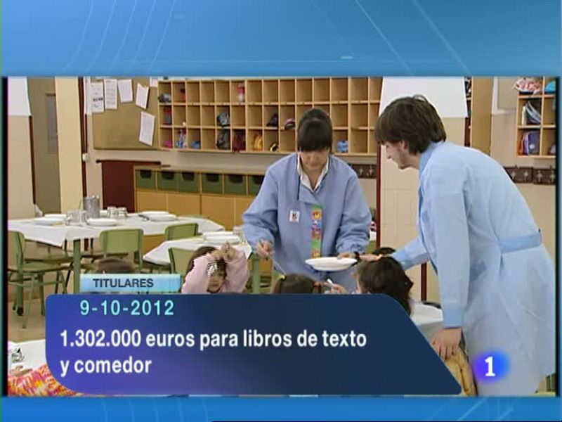 Informativo Telerioja 2 - 09/10/12 | Ver