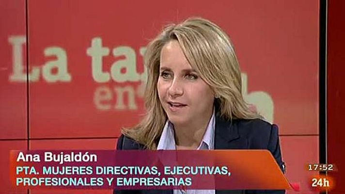  - Ana Bujaldón (Fedepe): "Merkel y Lagarde son una excepción en la carrera de las mujeres"