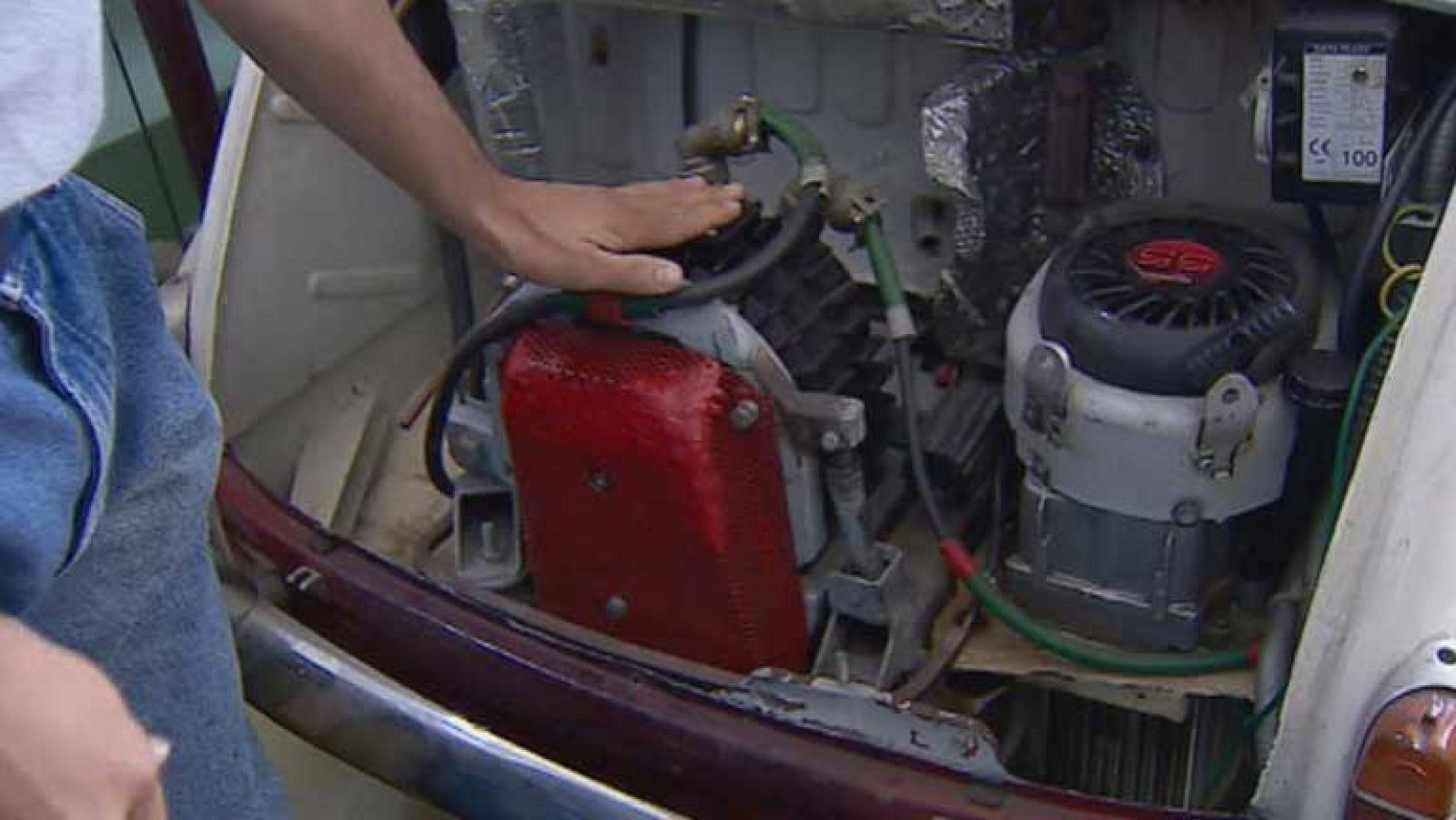 Un sistema para convertir cualquier vehículo en híbrido