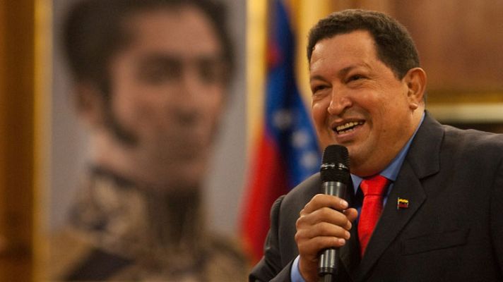 Telediario 1 - Declaraciones de Hugo Chávez