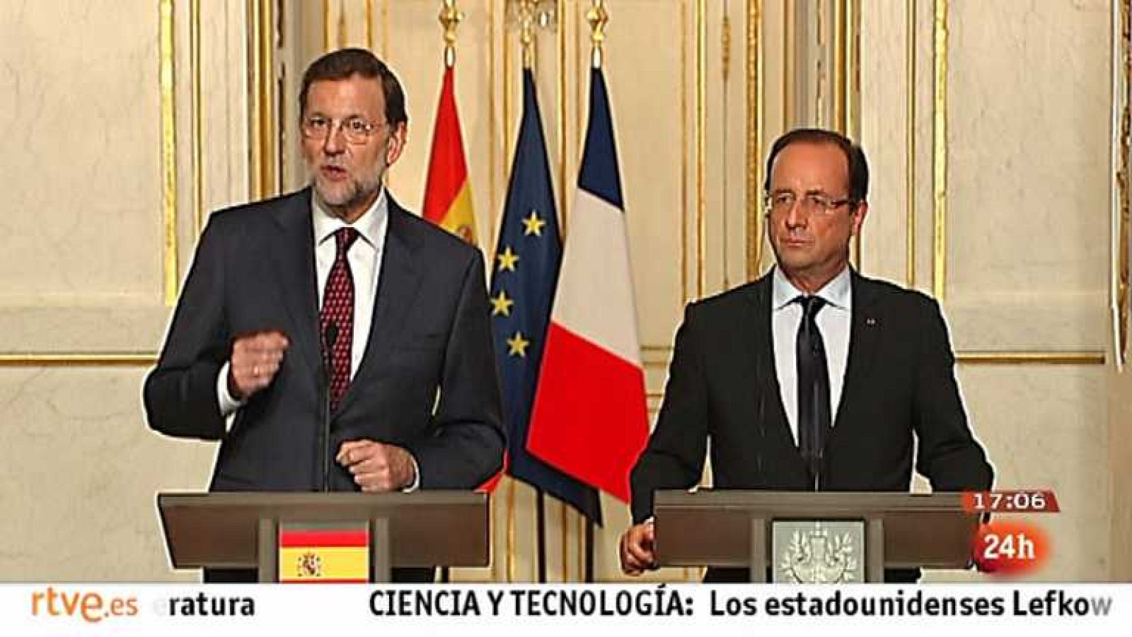 La tarde en 24 horas - Bloque 17 horas - 10/10/12 - Ver ahora