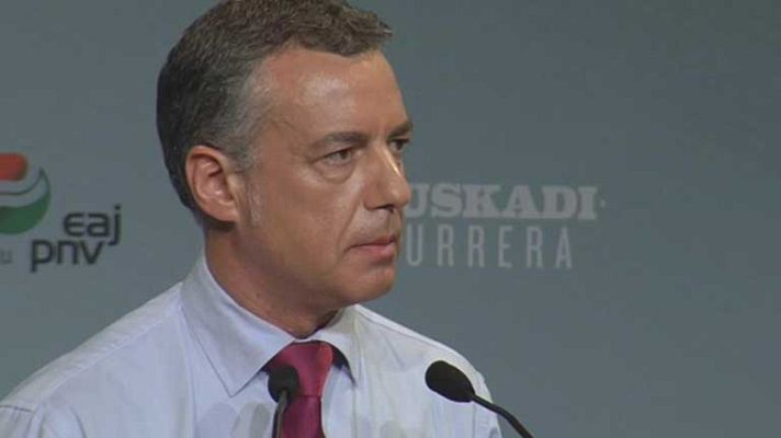 Telediario 1 - Campaña electoral en País Vasco