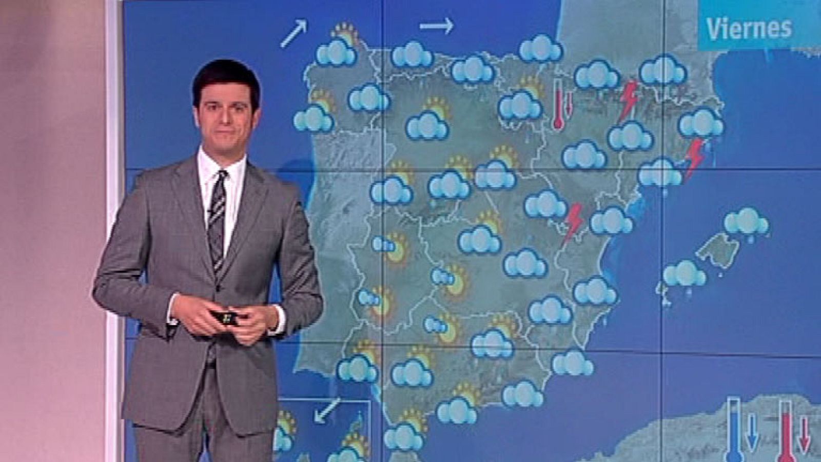 Nuboso o muy nuboso en mitad norte y áreas del interior del este - El tiempo | Ver