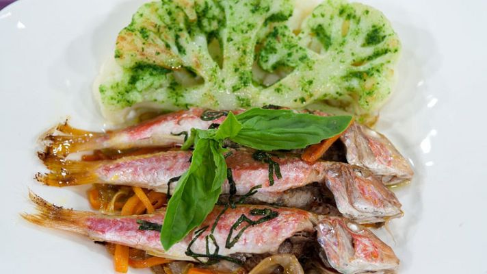 RTVE Cocina - Papillote de salmonetes
