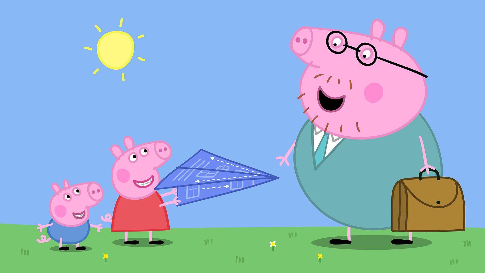 Peppa Pig - Aviones de papel - RTVE.es - Peppa Pig | Ver