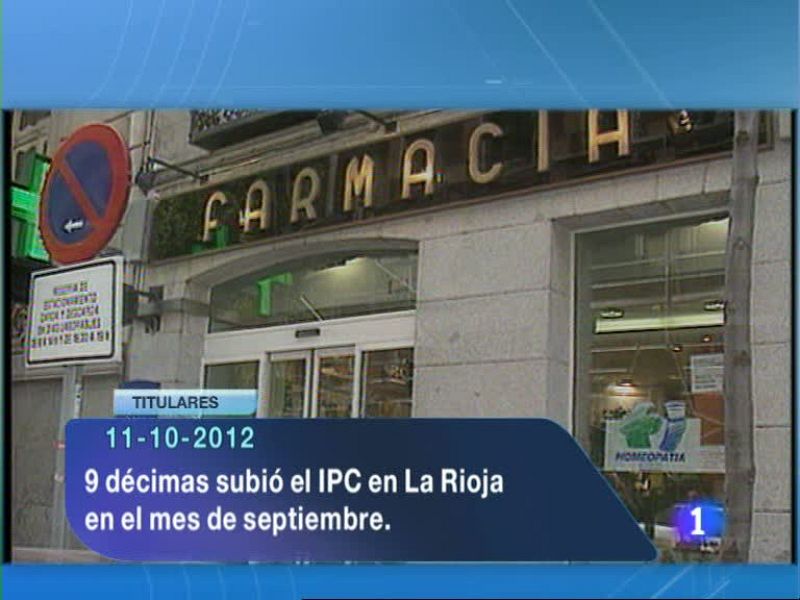 Informativo Telerioja 2 - 11/10/12 | Ver
