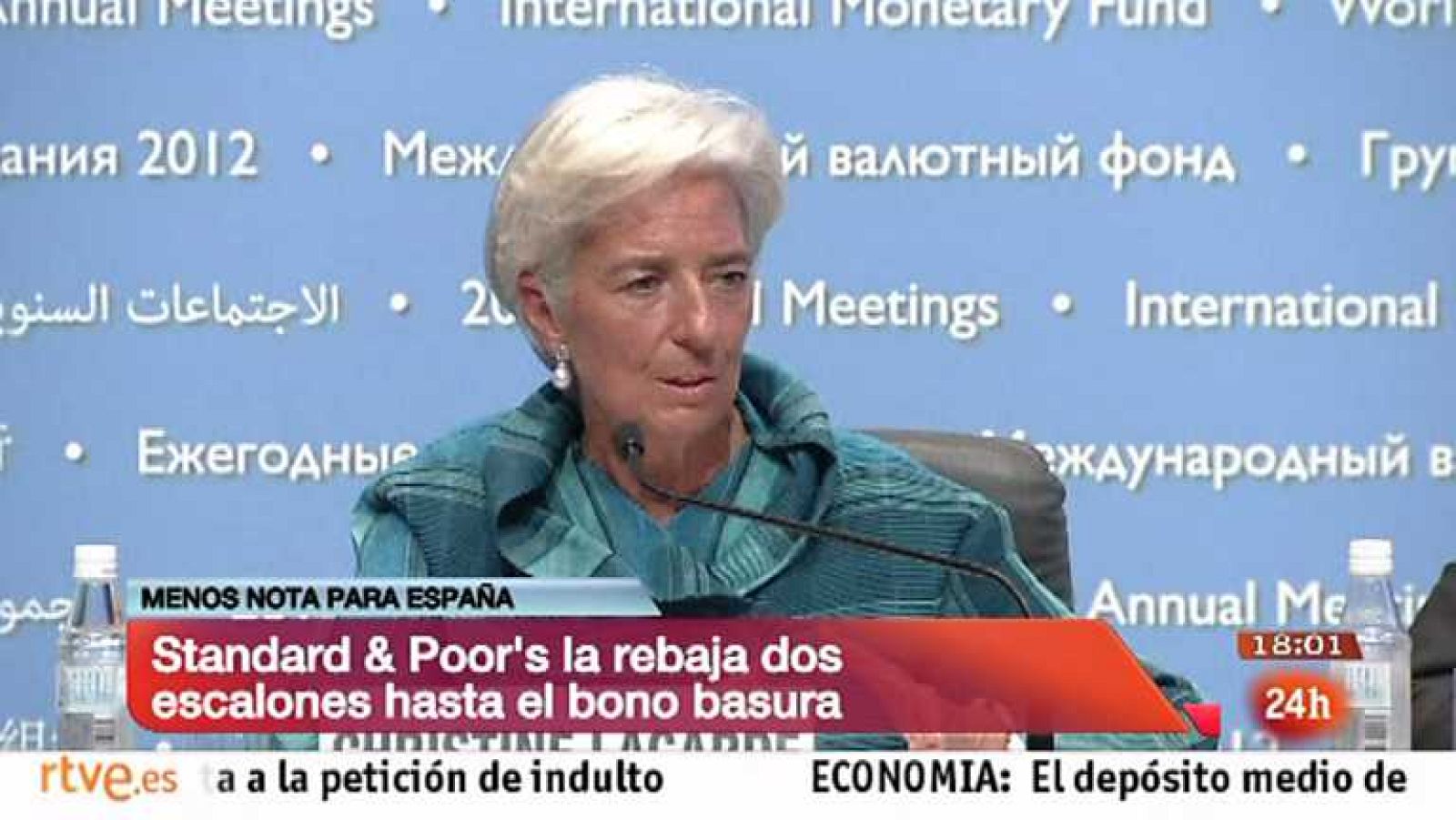 La tarde en 24 horas - Bloque 18 horas - 11/10/12 - Ver ahora