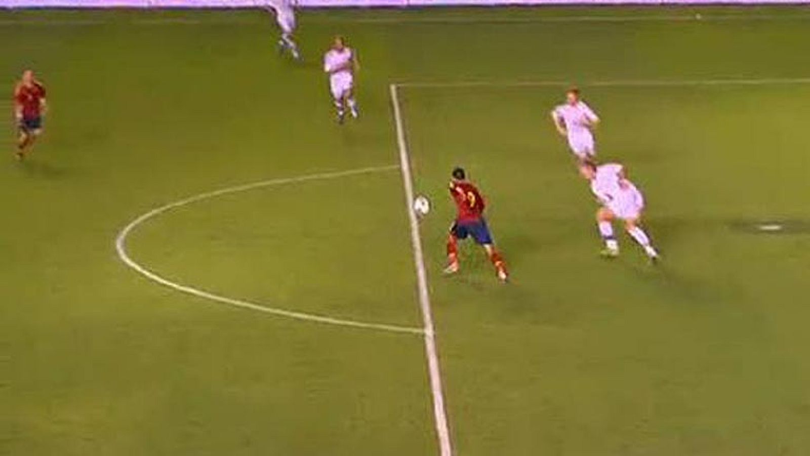 Rodrigo abre la cuenta ante Dinamarca (1-0)