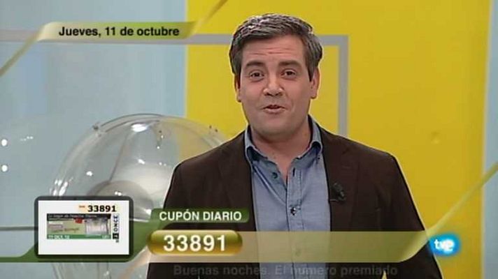 Sorteos ONCE - Sorteo ONCE - 11/10/12