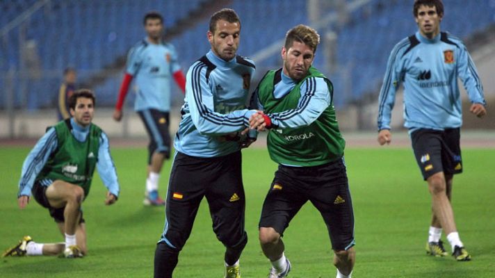 Telediario 1 - Una España sin Iniesta espera ganar a Bielorrusia