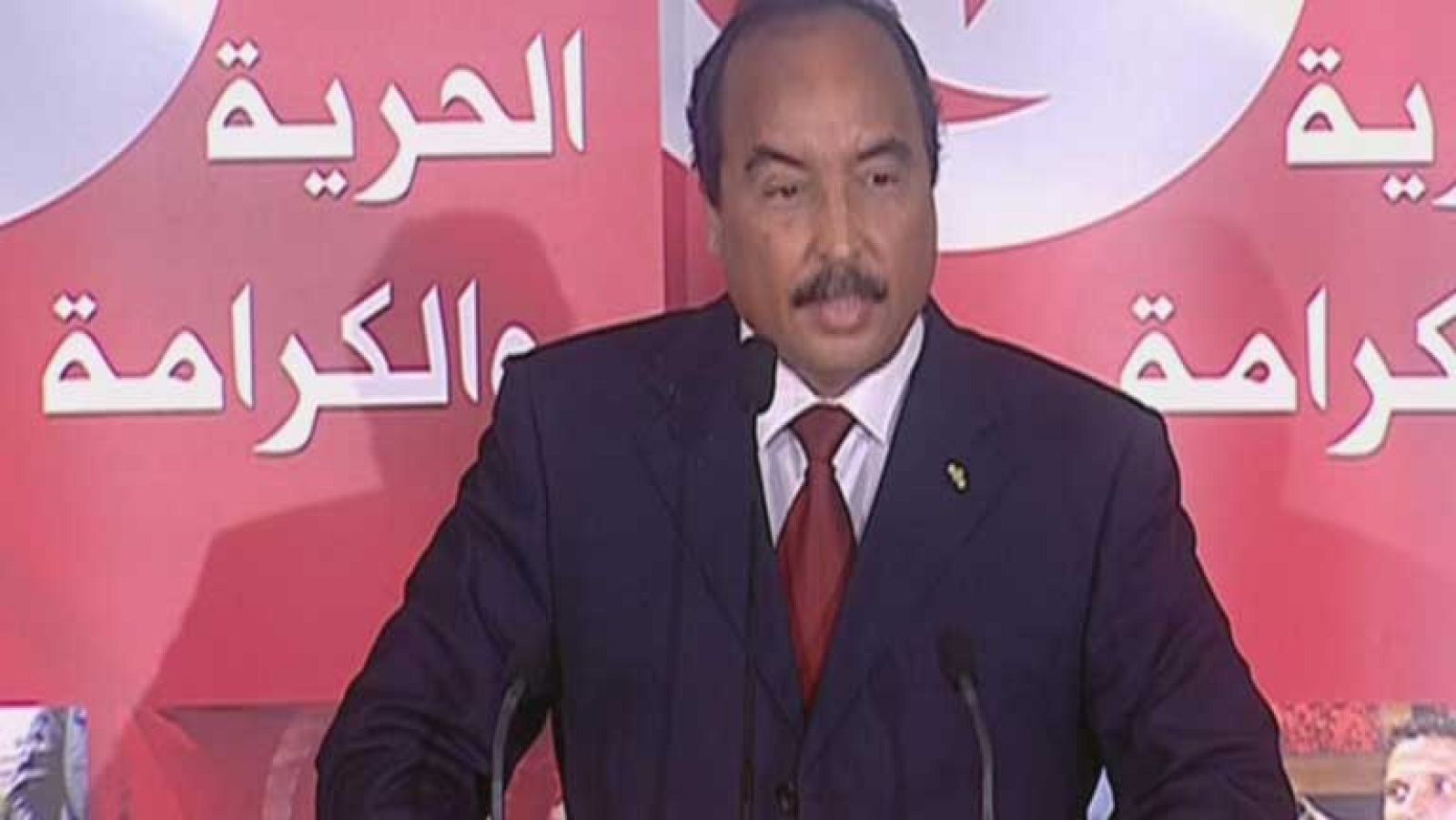 El presidente de Mauritania recibe un disparo por error