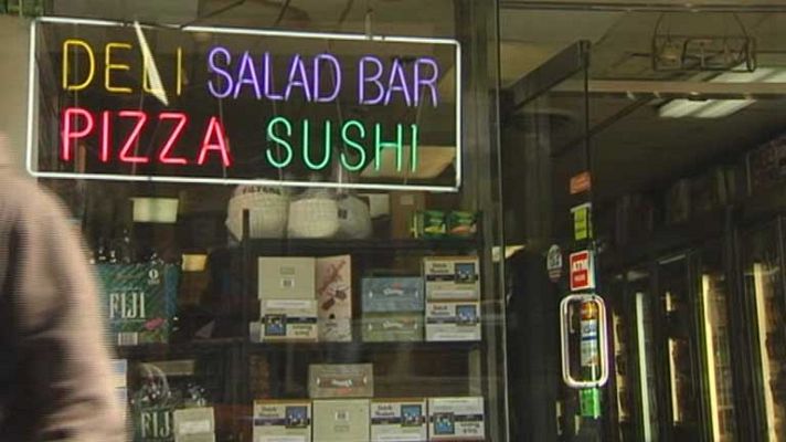 Telediario 1 - Lunch en Nueva York