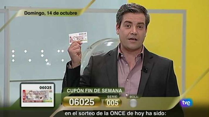Sorteos ONCE - Sorteo ONCE - 14/10/12