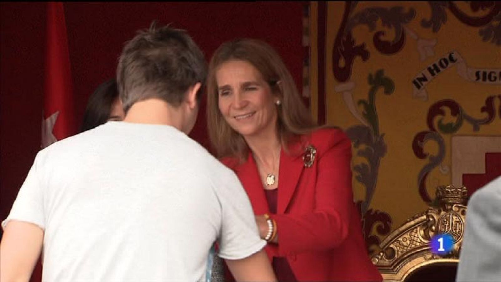 Más Gente - Tomás se encuentra con la Infanta Elena