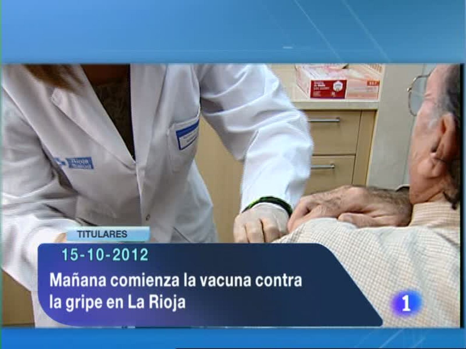 Informativo Telerioja 2 - 15/10/12 | Ver