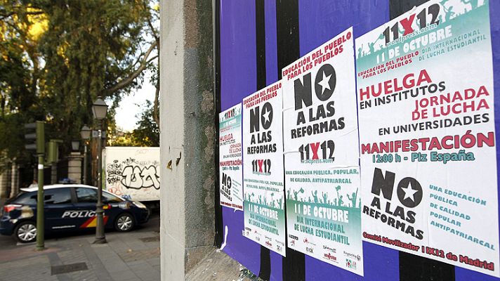 Telediario 1 - 3 días de huelga en educación