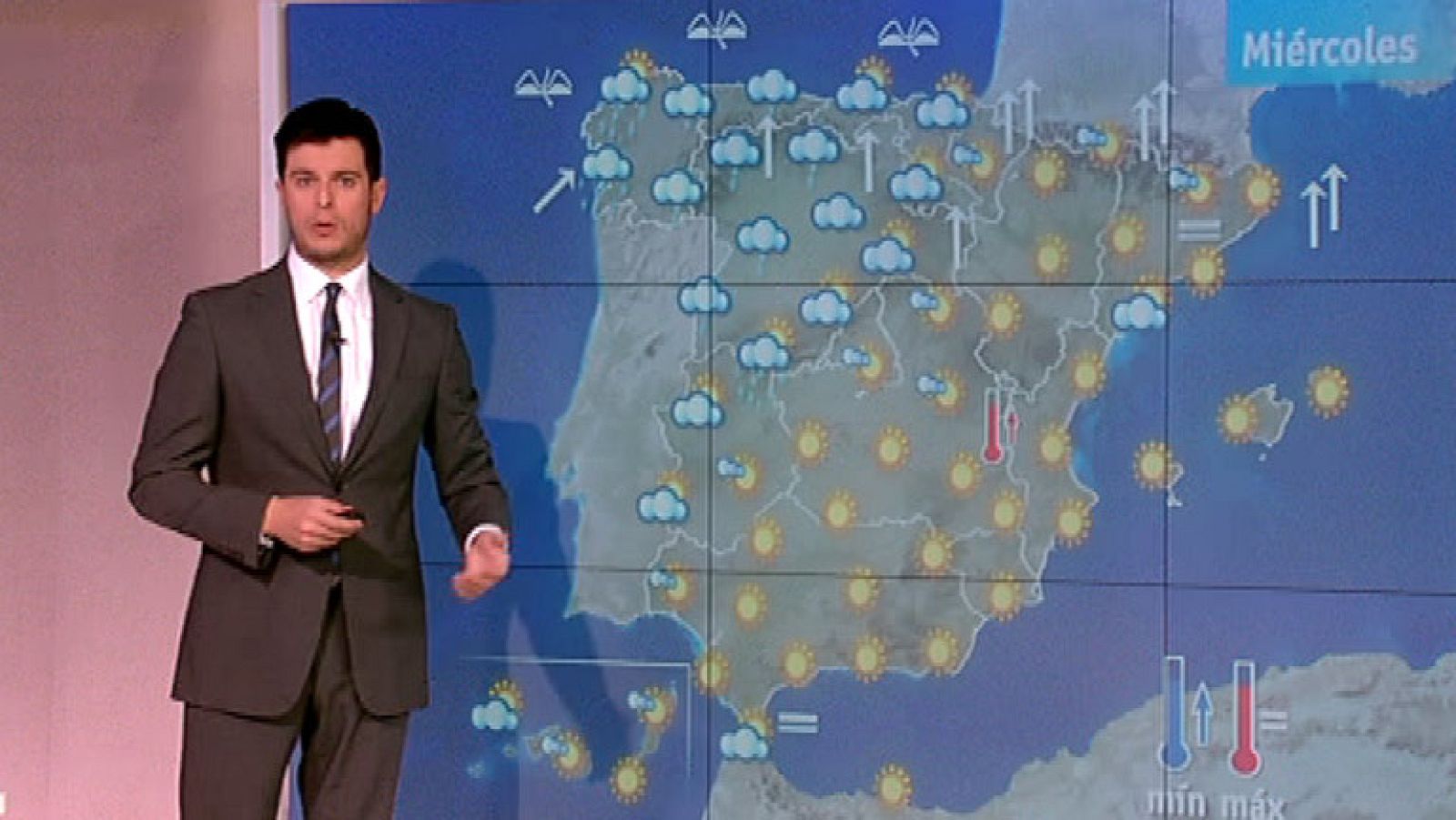 Lluvias en Galicia, Asturias y oeste de Castilla y León