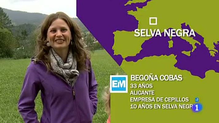 Españoles en el mundo - Selva Negra -  Begoña