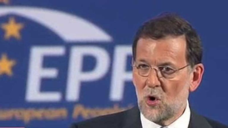 Rajoy insta al PP de Europa a coordinarse para evitar que los ciudadanos "les den la espalda"