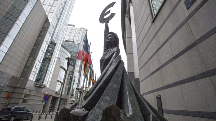 Telediario 1 - Arranca el Consejo Europeo en Bruselas