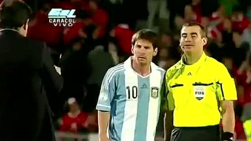 Messi, objetivo de los árbitros
